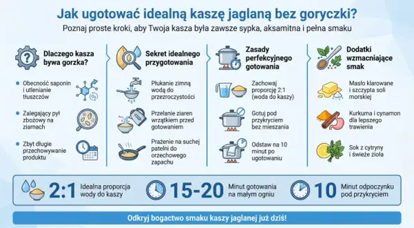 Odkryj, jak kasza jaglana właściwości ma wspaniałe, gdy ugotujesz ją bez goryczki. Poznaj sekrety idealnego przygotowania i smaczne dodatki.