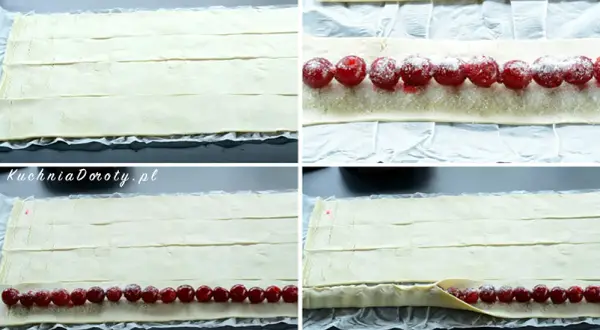 Idealne ciasto francuskie z wiśniami? Mój przepis krok po kroku!